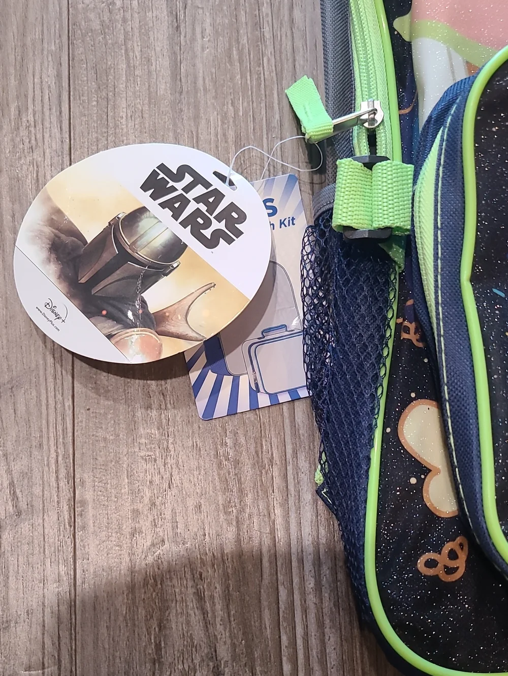 Baby Yoda/Groto The Mandalorian 15 Inch Kids Backpack With Removable Lunch Box